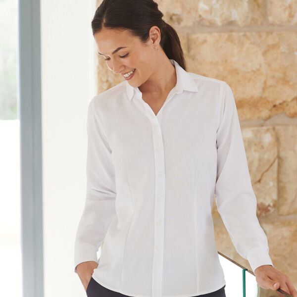 Women's wicking antibacterial long sleeve shirt Thumbnail